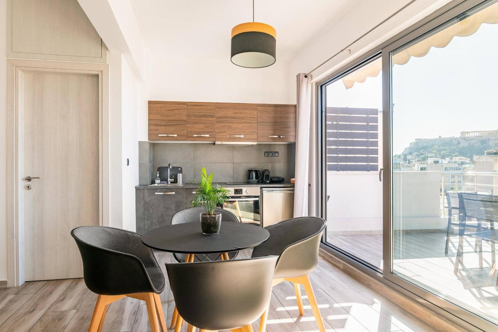 Dreamy Athens Penthouse With Acropolis View Apartment Екстериор снимка