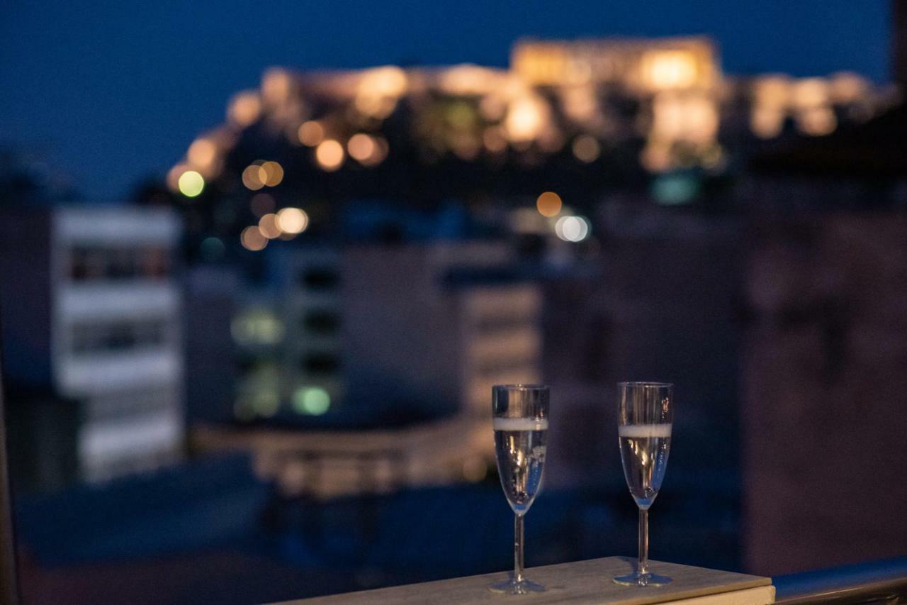 Dreamy Athens Penthouse With Acropolis View Apartment Екстериор снимка
